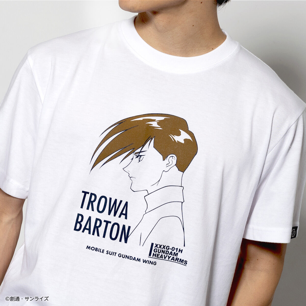 STRICT-G『新機動戦記ガンダムW』Tシャツ トロワ・バートン横顔 | 新