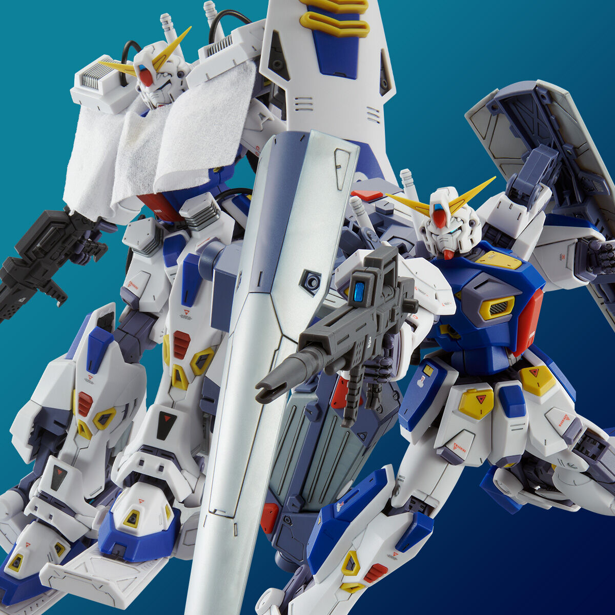 プレバン限定 MG 1/100 F90 ガンダム ミッションパック E-TYPE ＆ S-TYPE 塗装済み完成品 MG 1⁄100 ガンダムF90 ミッションパック Dタイプ\u0026Gタイプ セット 部分