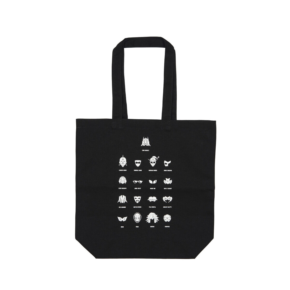 ガンダムショップバッグ ガンダムシリーズ 45周年記念 マスク大集合アイテム トート