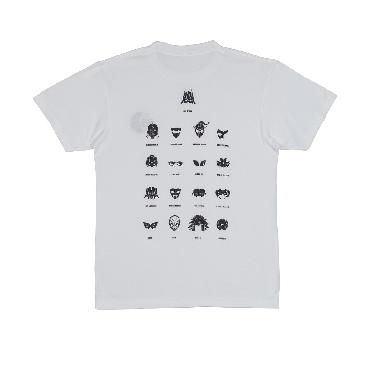 ガンダムシリーズ 45周年記念 マスク大集合アイテム Tシャツ【2026年2