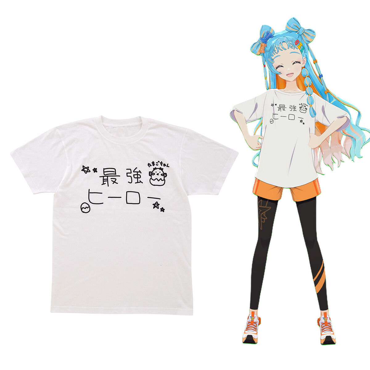 予約販売】アイカツアカデミー！和央パリン 最強ヒーローTシャツ