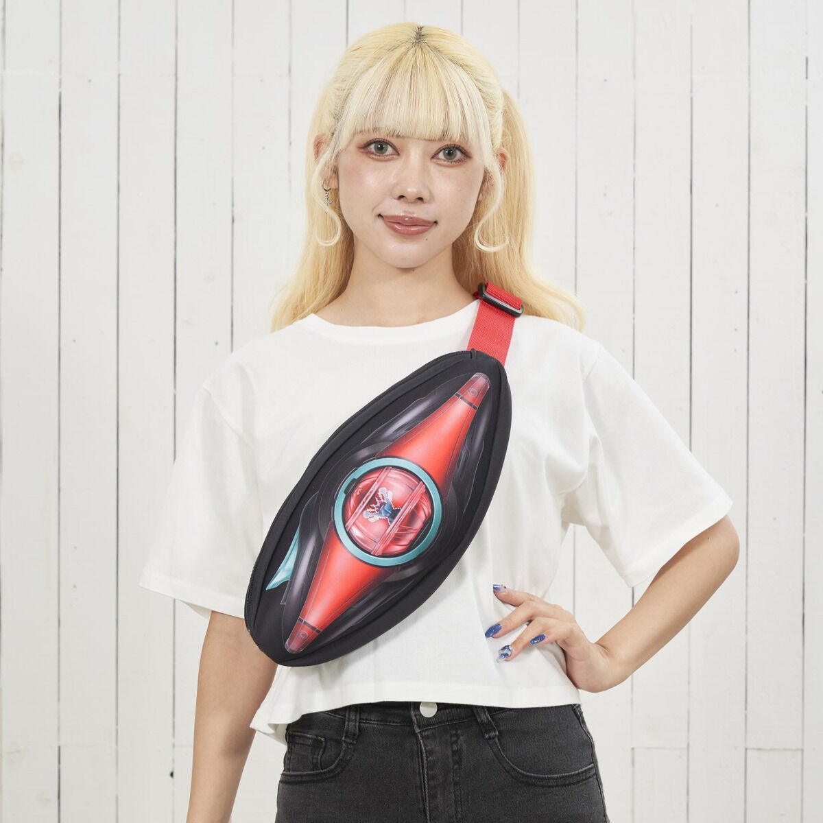 仮面ライダーゼッツ ベルト型 プリントショルダーバッグ | 仮面