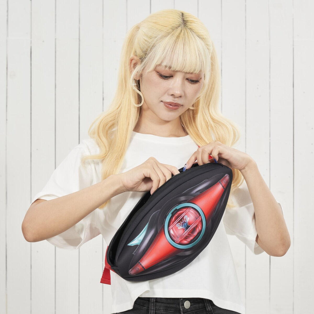 仮面ライダーゼッツ ベルト型 プリントショルダーバッグ | 仮面