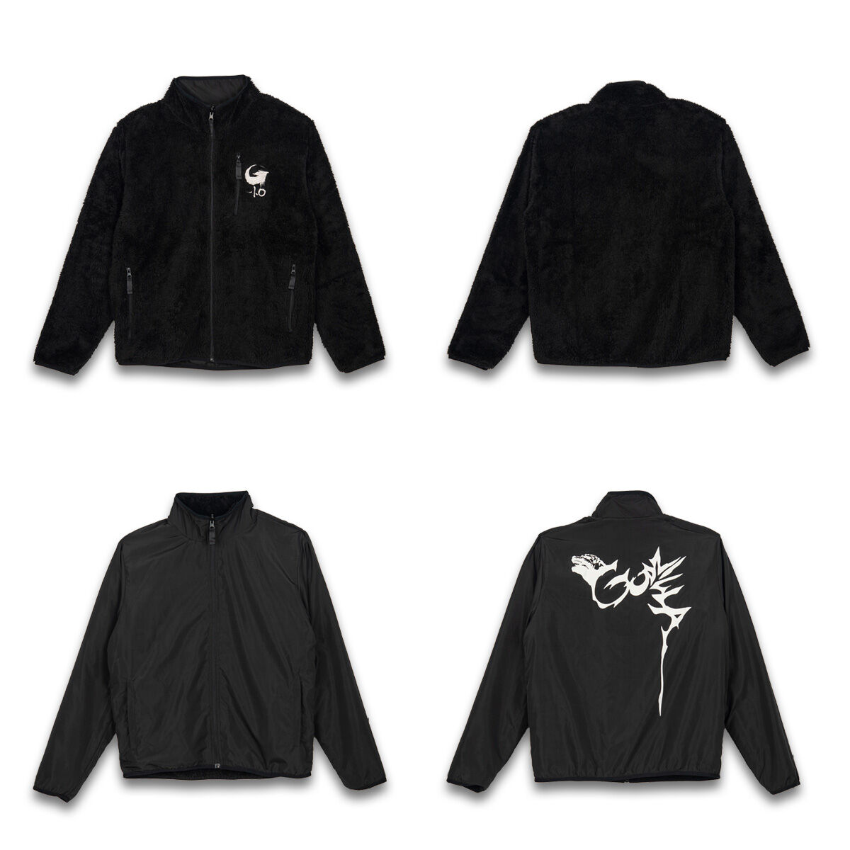 ゴジラ-1.0 リバーシブルボアフリースジャケット【再販】 | ゴジラ