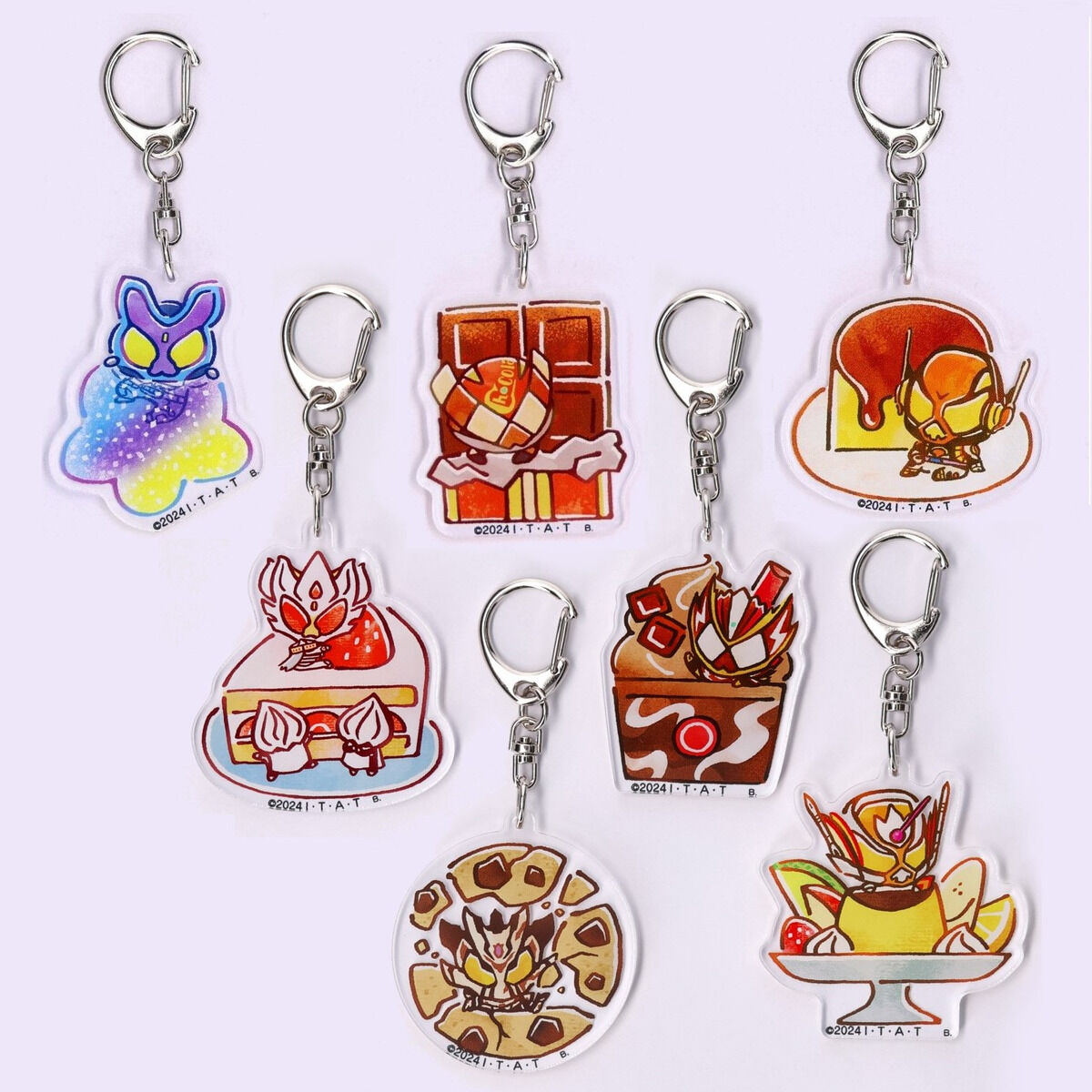 仮面ライダーガヴ お菓子 デフォルメ アクリルチャーム 全7種 | 仮面