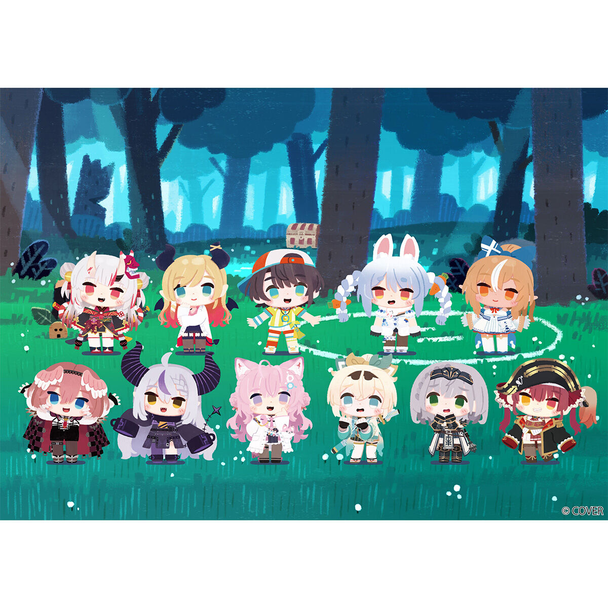 ホロライブ 総柄フェイスタオル vol.3 | ホロライブプロダクション