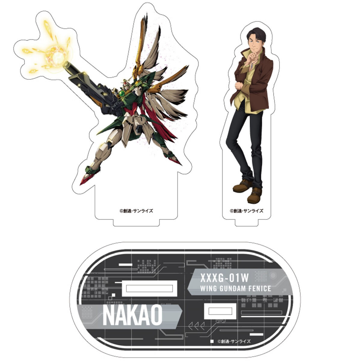 GGGP×RAGEコラボ キャスターアクリルスタンド なかお | ガンダム