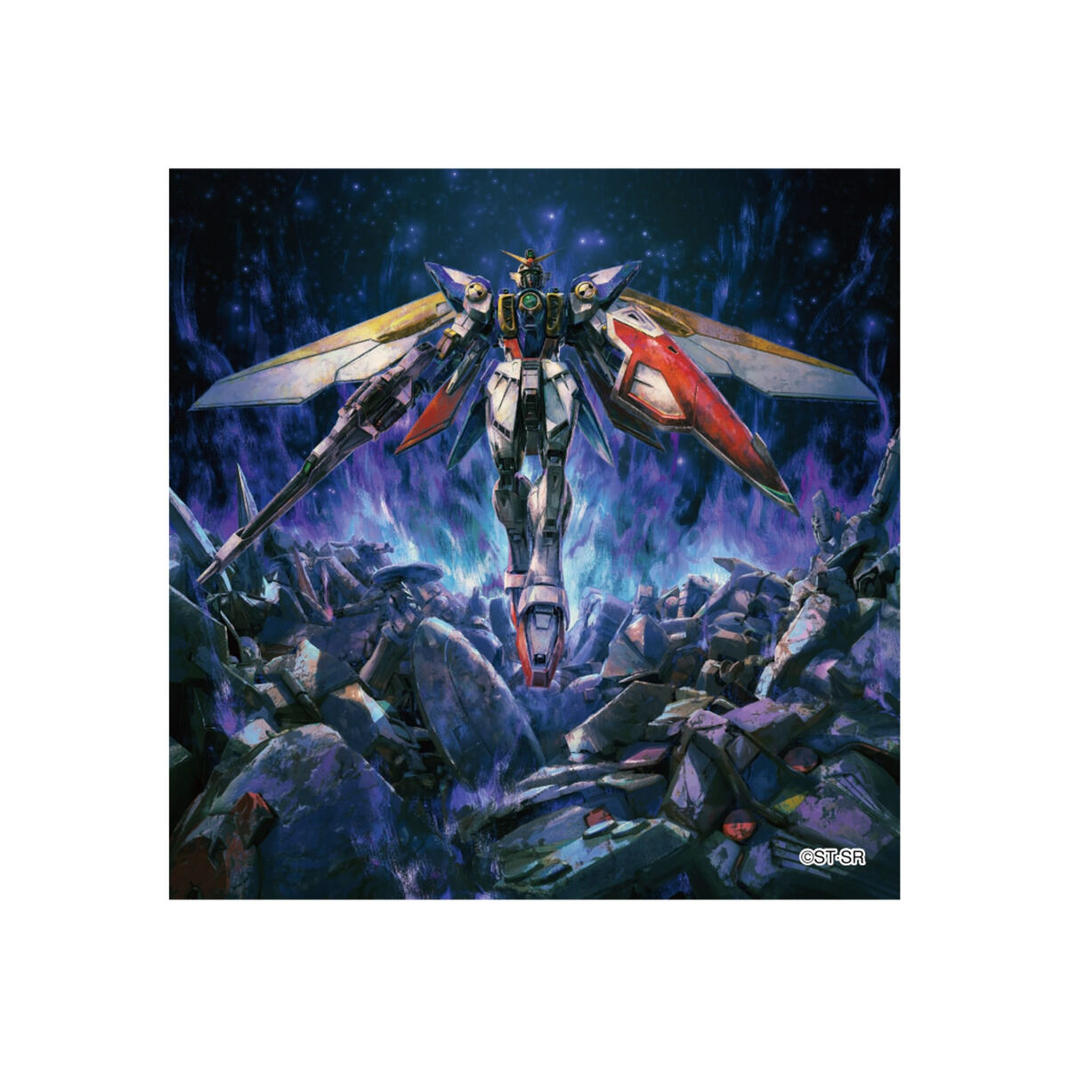 GGGP×RAGEコラボ オリジナルステッカーセットB (ロゴ&ウイングガンダム