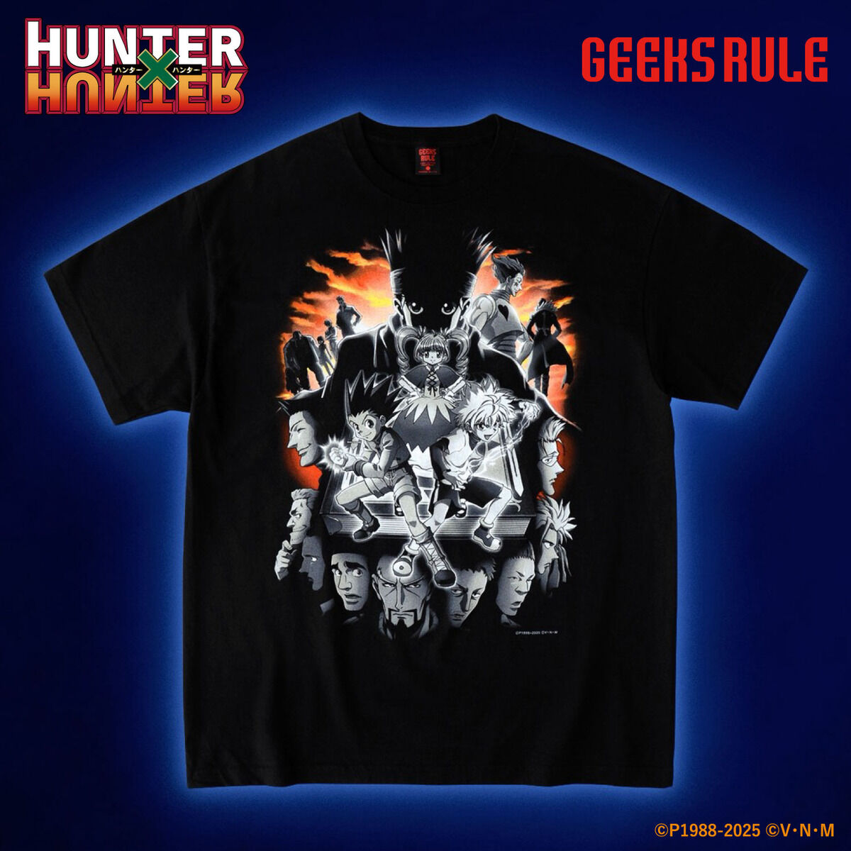 第3弾【HUNTER×HUNTER】×GEEKS RULEコラボTシャツ 1種 | HUNTER×HUNTER