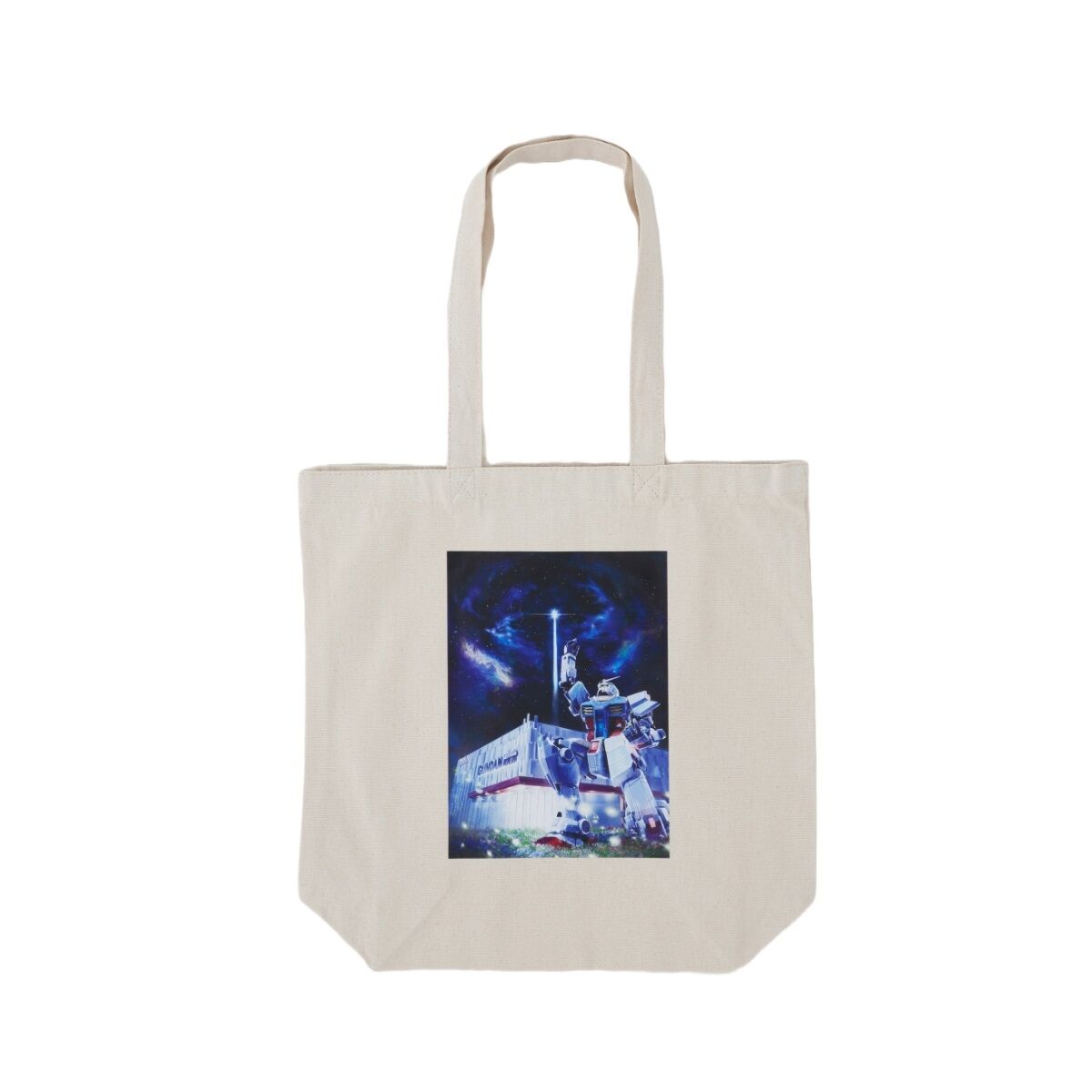 ガンダムショップバッグ GUNDAM NEXT FUTURE PAVILION フルカラートートバッグ ティザー