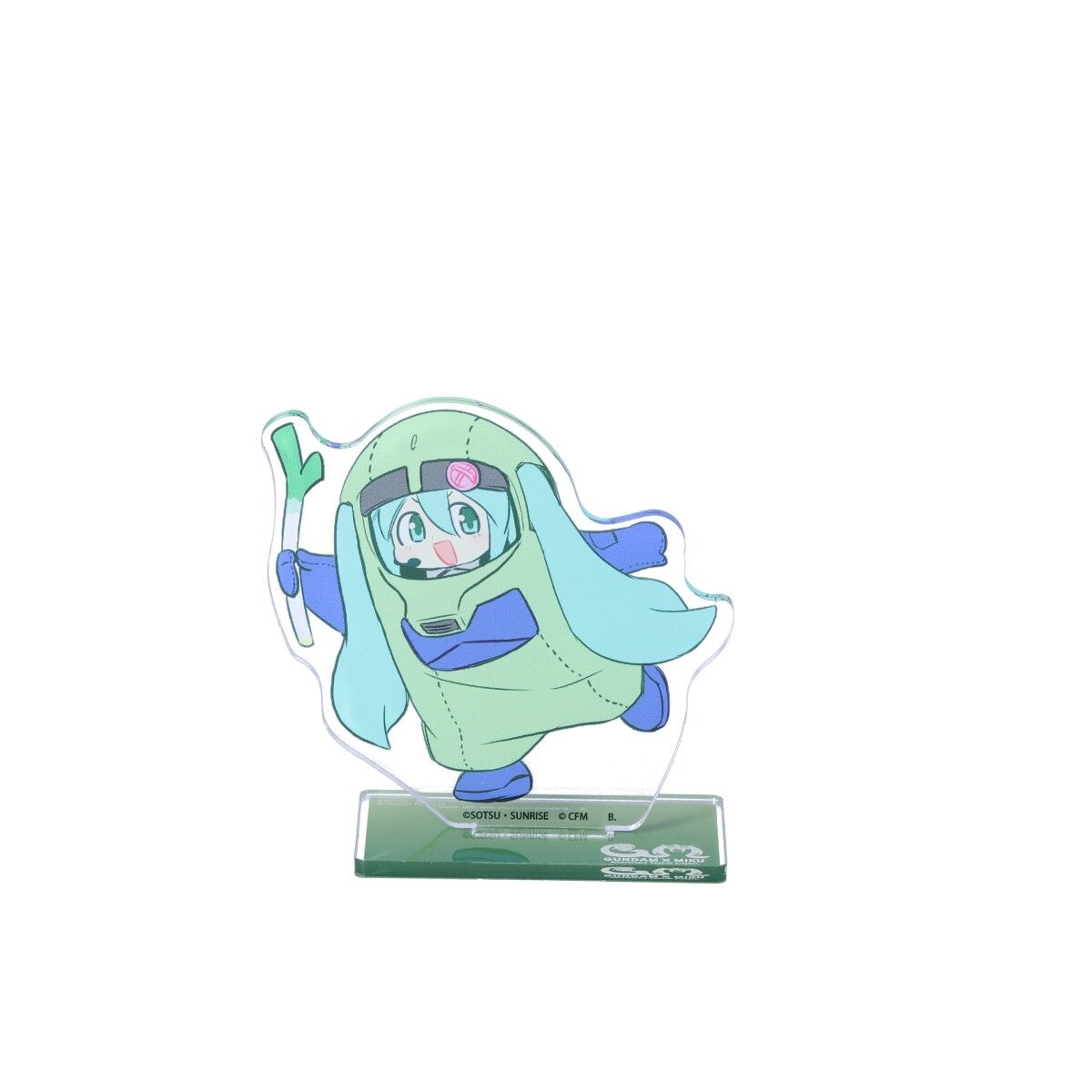 ガンダム45周年 × 初音ミク アクリルスタンド 旧ザクぐるみ [初音ミク