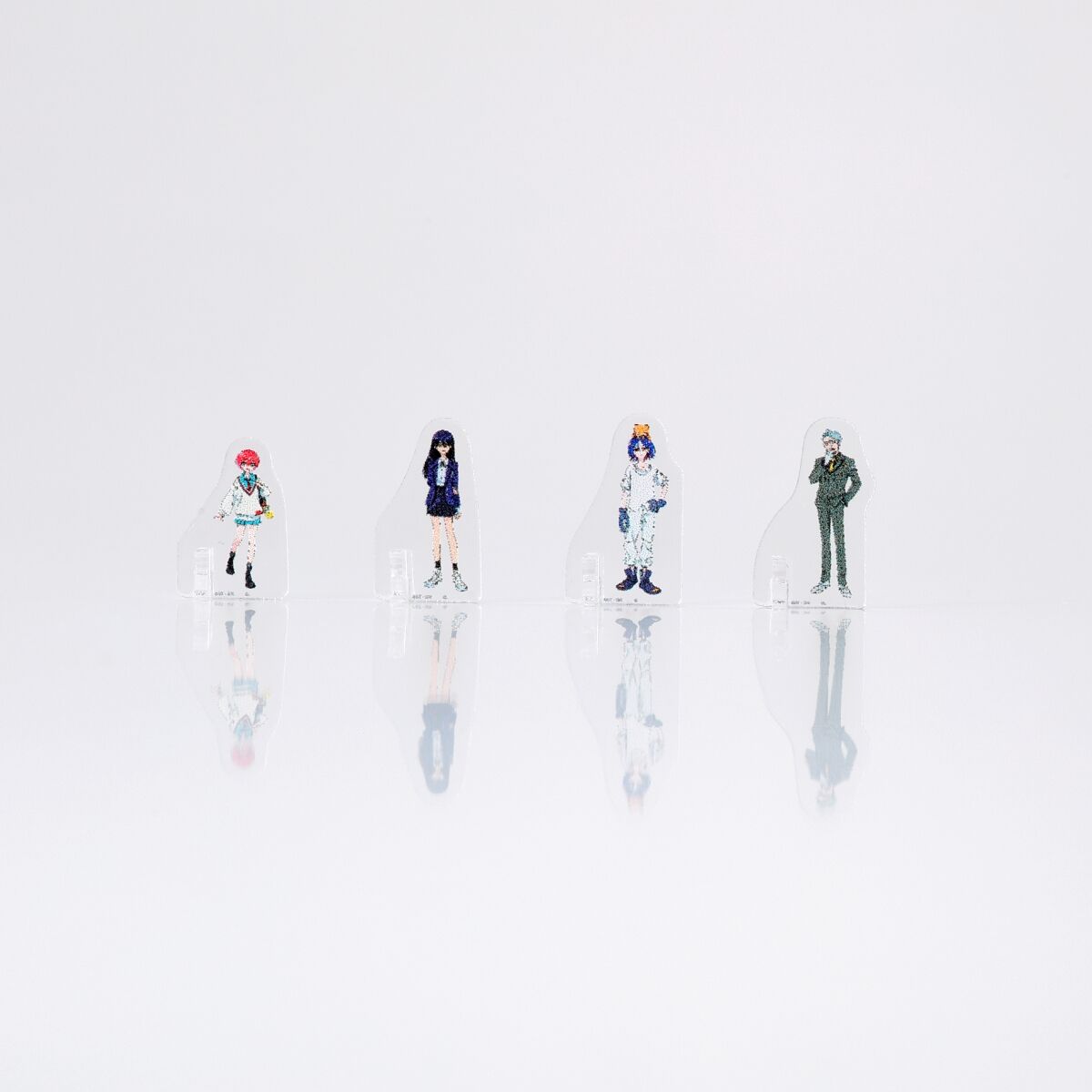 機動戦士Gundam GQuuuuuuX ミニアクシリーズ アクリルスタンド（4種