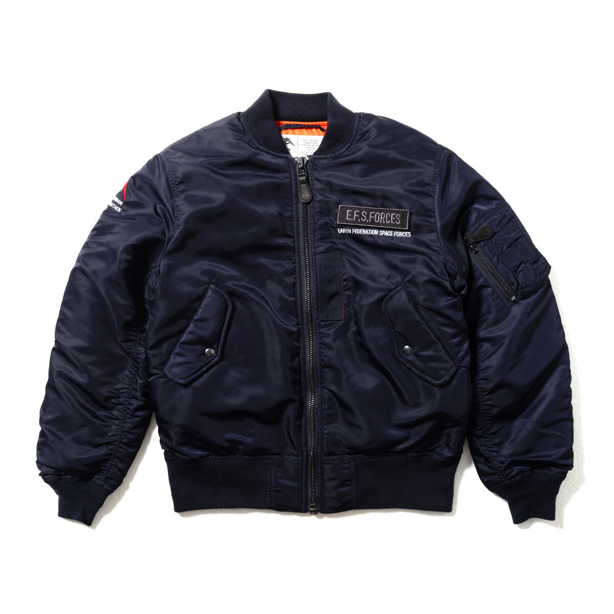 STRICT-G.ARMS『機動戦士ガンダム 逆襲のシャア』MA-1ジャケット AMURO