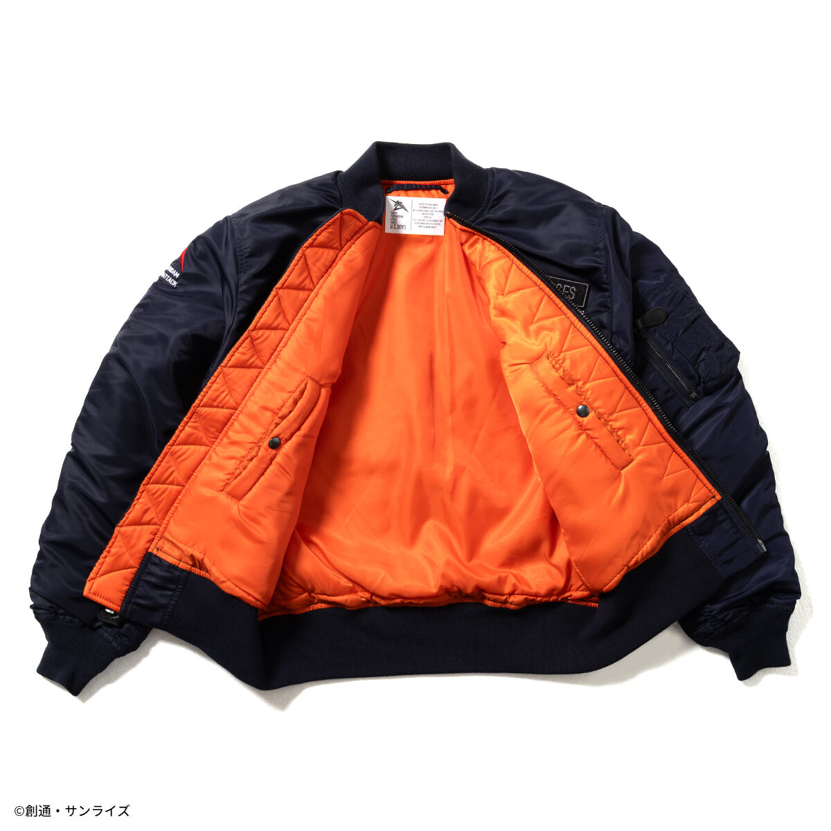 STRICT-G.ARMS『機動戦士ガンダム 逆襲のシャア』MA-1ジャケット AMURO