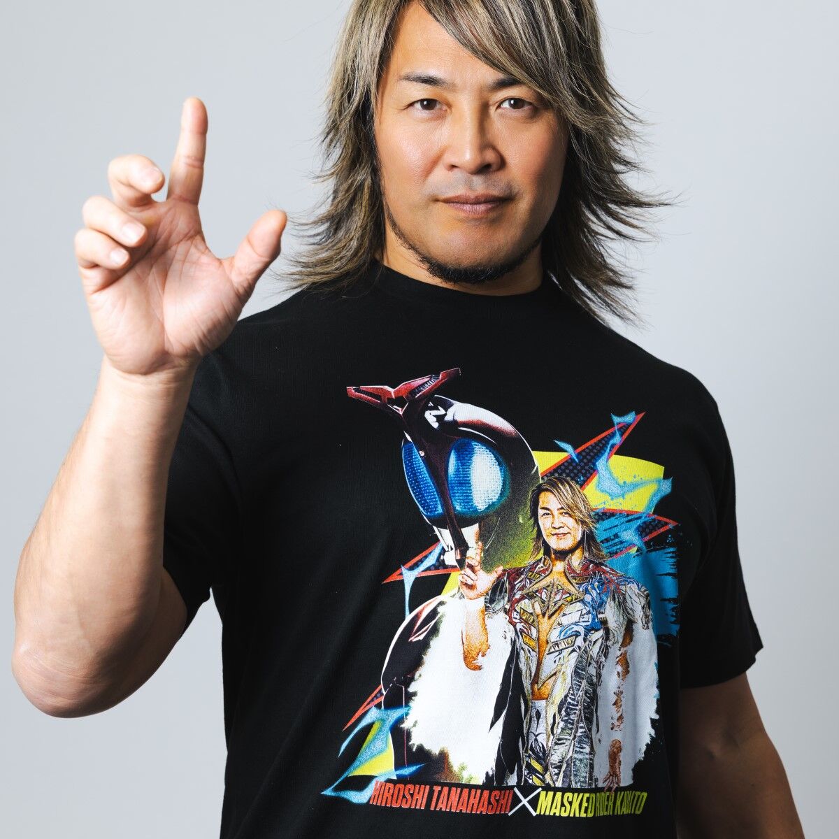 仮面ライダーカブト×棚橋弘至 コラボTシャツ B柄 | 仮面ライダーカブト