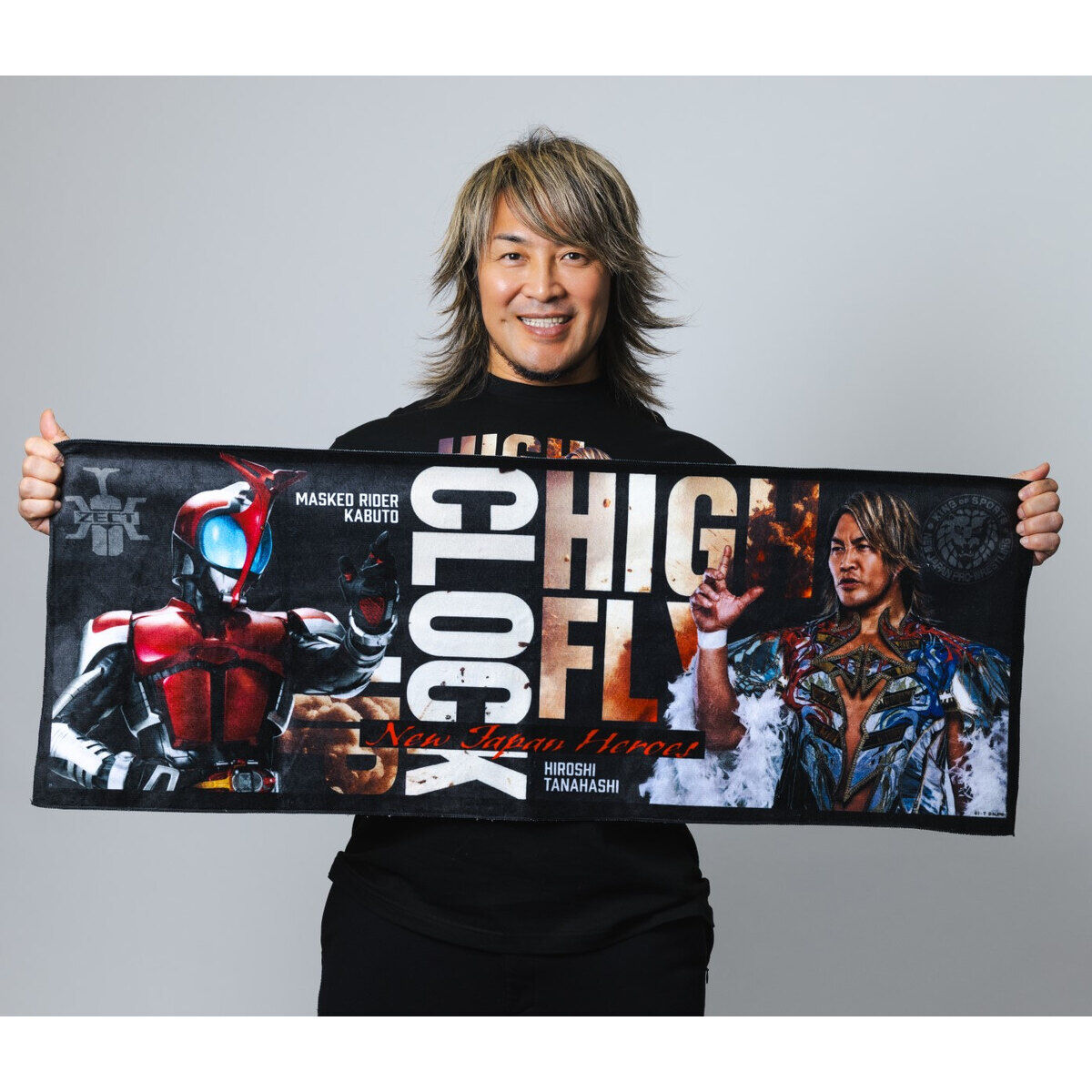 仮面ライダーカブト×棚橋弘至 コラボタオル | 仮面ライダーカブト