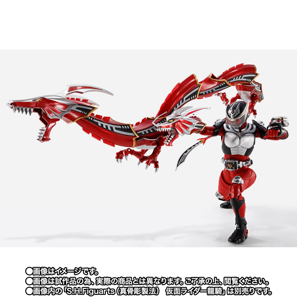 S.H.Figuarts 真骨彫製法　仮面ライダー龍騎用　無双龍ドラグレッダー S.H.Figuarts ドラグレッダー＆仮面ライダー龍騎オプション