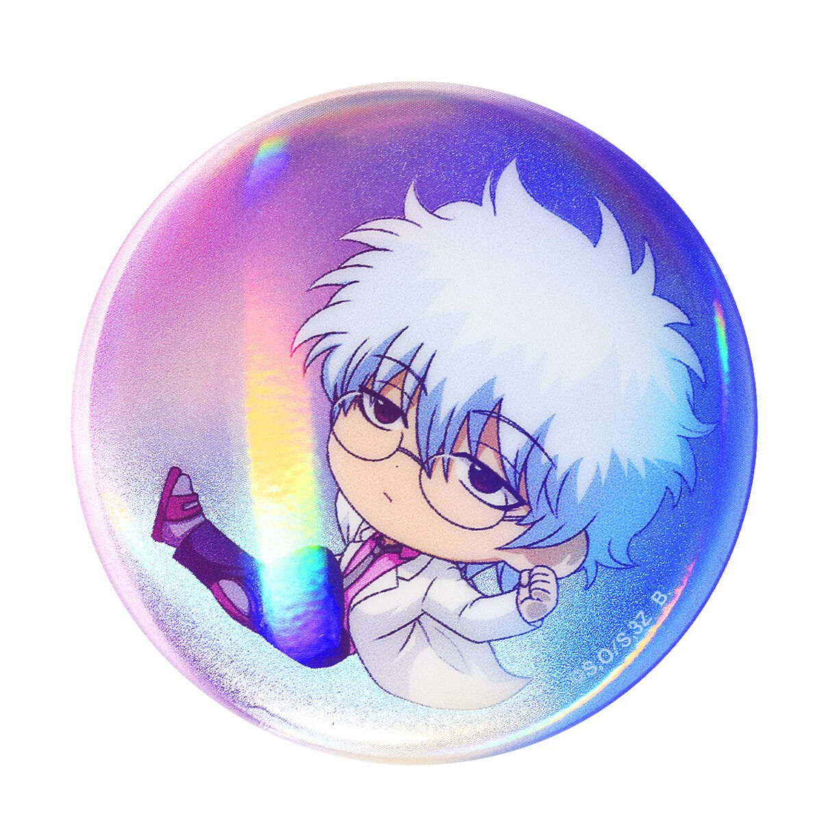 ハピクロ！】3年Z組銀八先生 とじこめシャボン缶バッジ（全9種