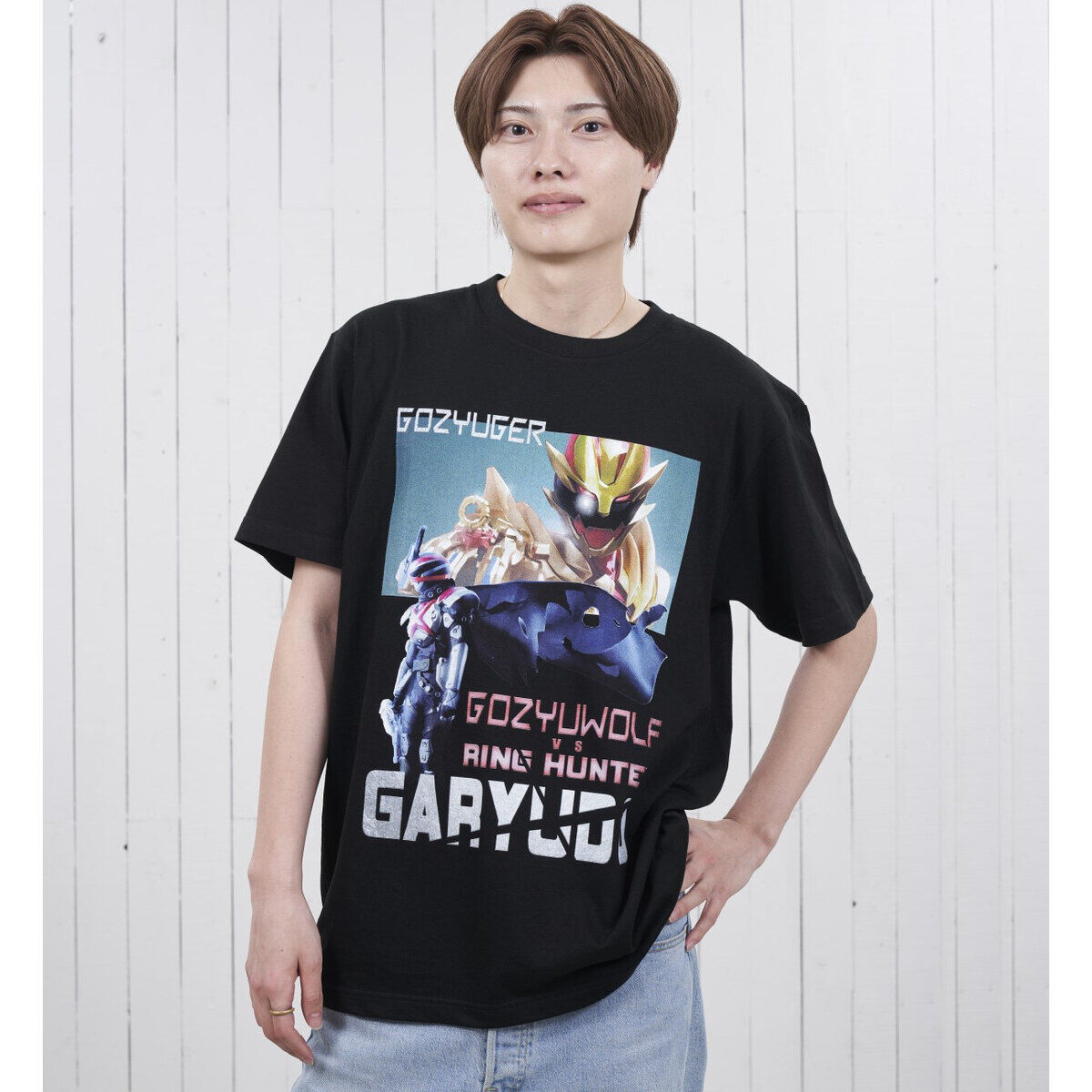 ナンバーワン戦隊ゴジュウジャー ガリュード&ゴジュウウルフ Tシャツ