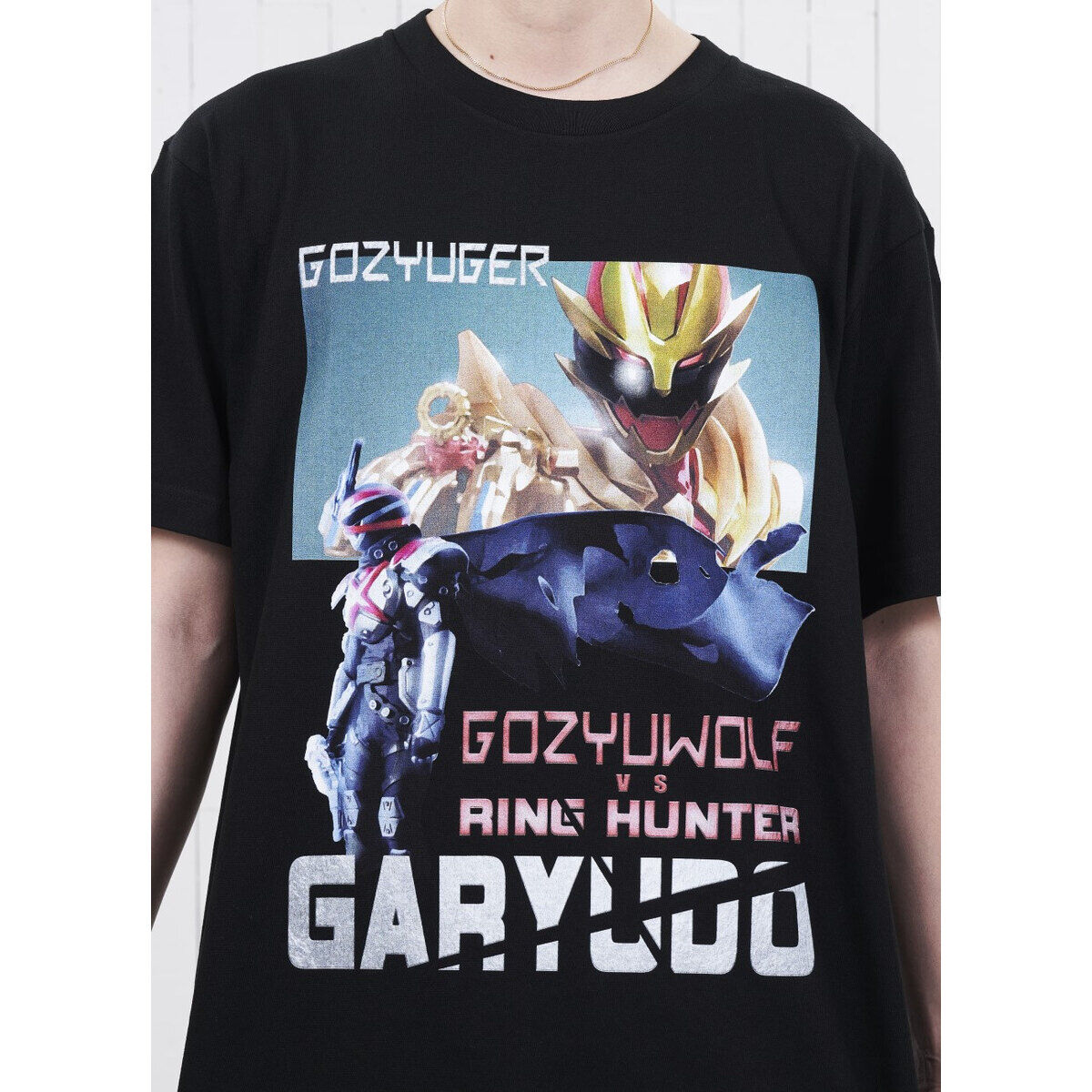 【ゴジュウジャー】Tシャツ＆フィギュアーツセット　【リングなし】 ナンバーワン戦隊ゴジュウジャー ガリュード&ゴジュウウルフ Tシャツ