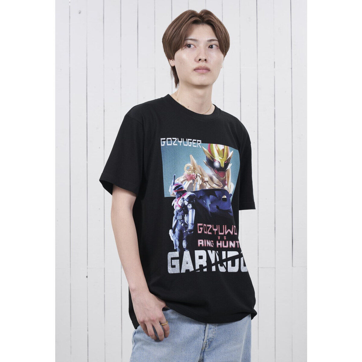 ナンバーワン戦隊ゴジュウジャー ガリュード&ゴジュウウルフ Tシャツ