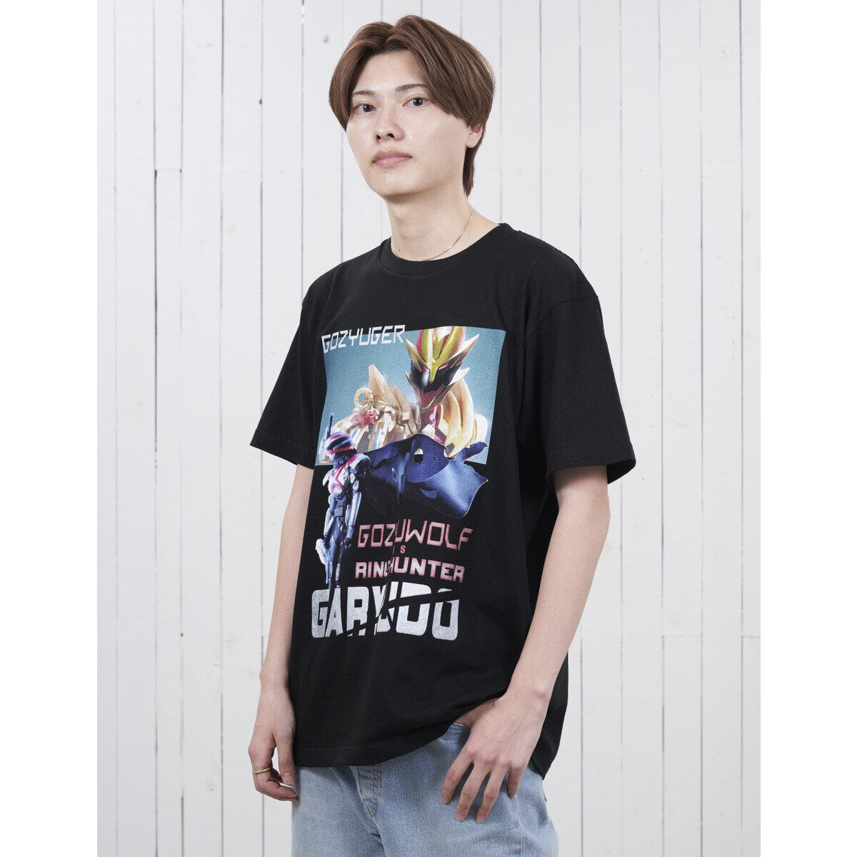 ナンバーワン戦隊ゴジュウジャー ガリュード&ゴジュウウルフ Tシャツ