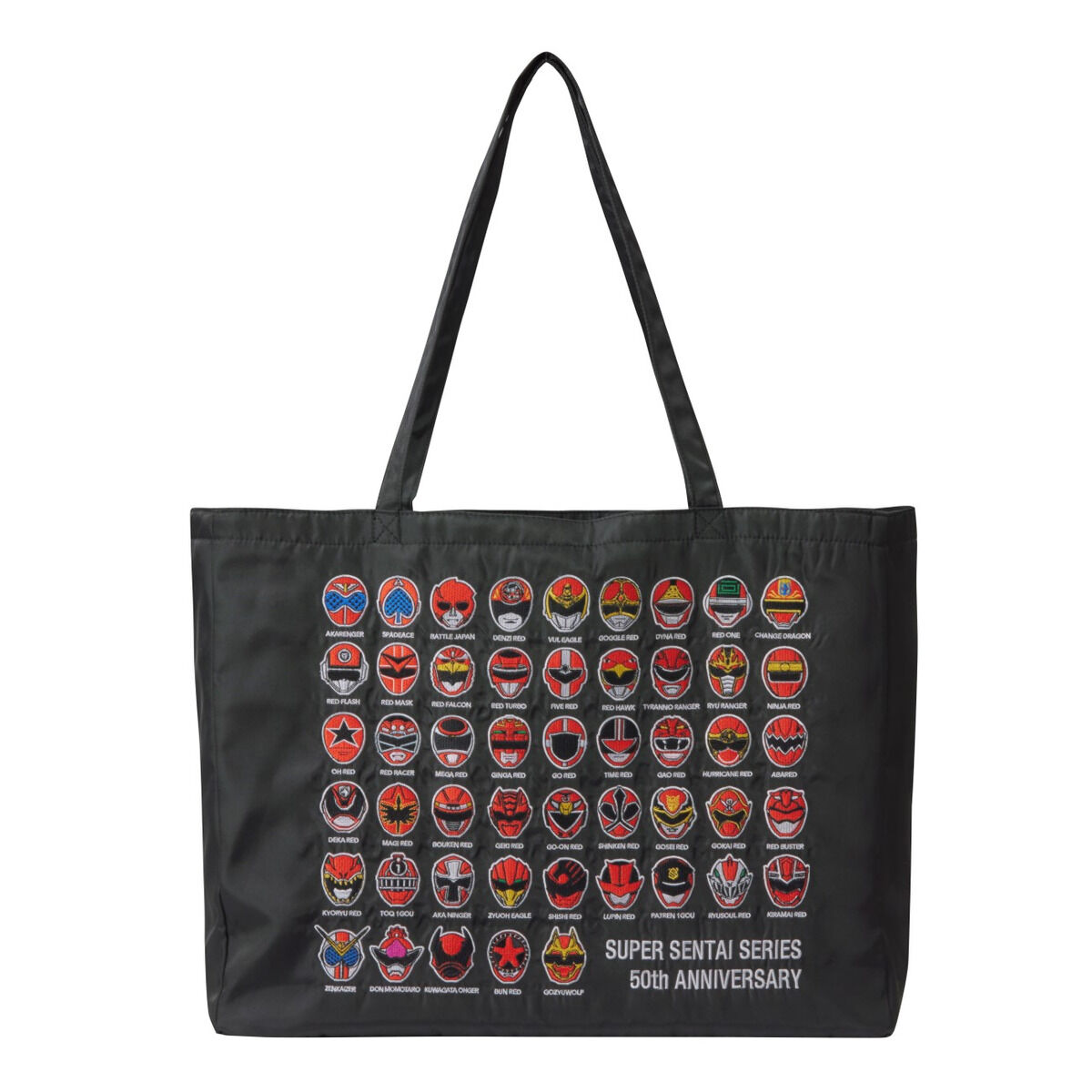 記念バック スーパー戦隊シリーズ 歴代レッド 刺繍バッグ | 宇宙戦隊キュウ