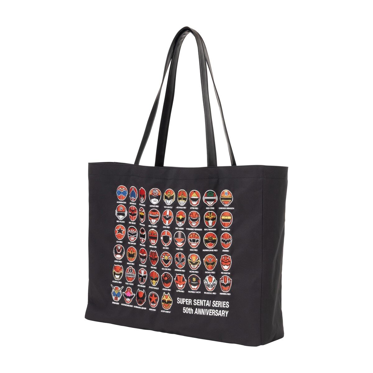 スーパー戦隊シリーズ 歴代レッド 刺繍バッグ | 宇宙戦隊キュウ