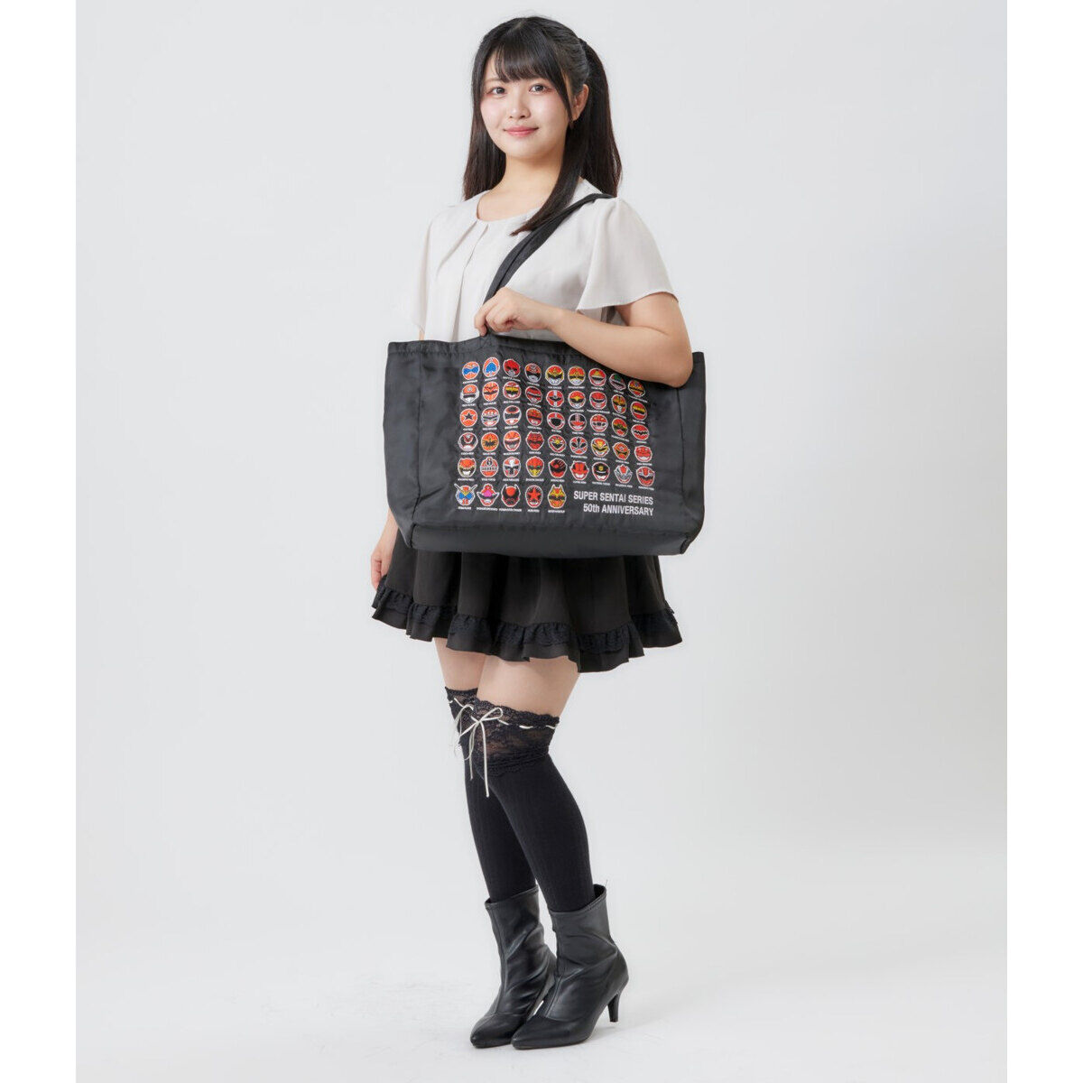 スーパー戦隊シリーズ 歴代レッド 刺繍バッグ | 宇宙戦隊キュウ