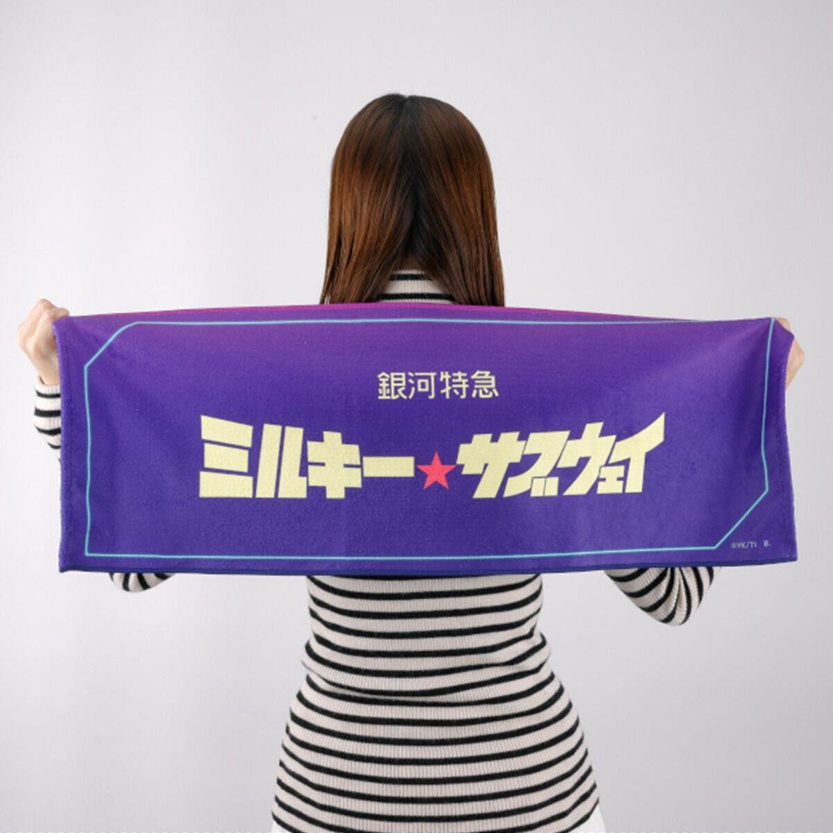 銀河特急 ミルキー☆サブウェイ フェイスタオル | ファッション