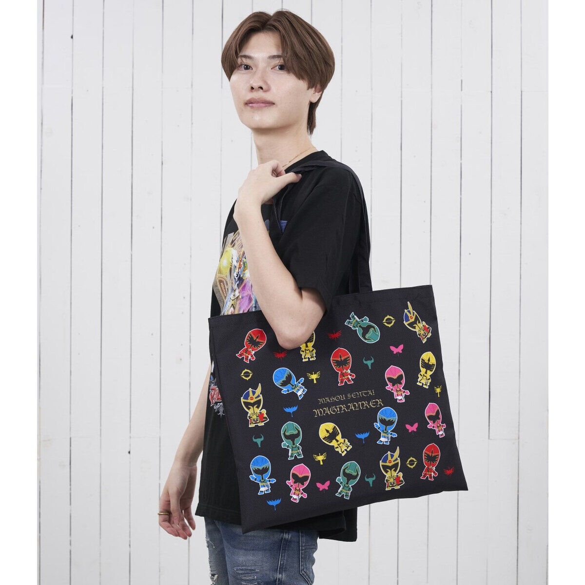 魔法戦隊マジレンジャー デフォルメ トートバッグ | ファッション