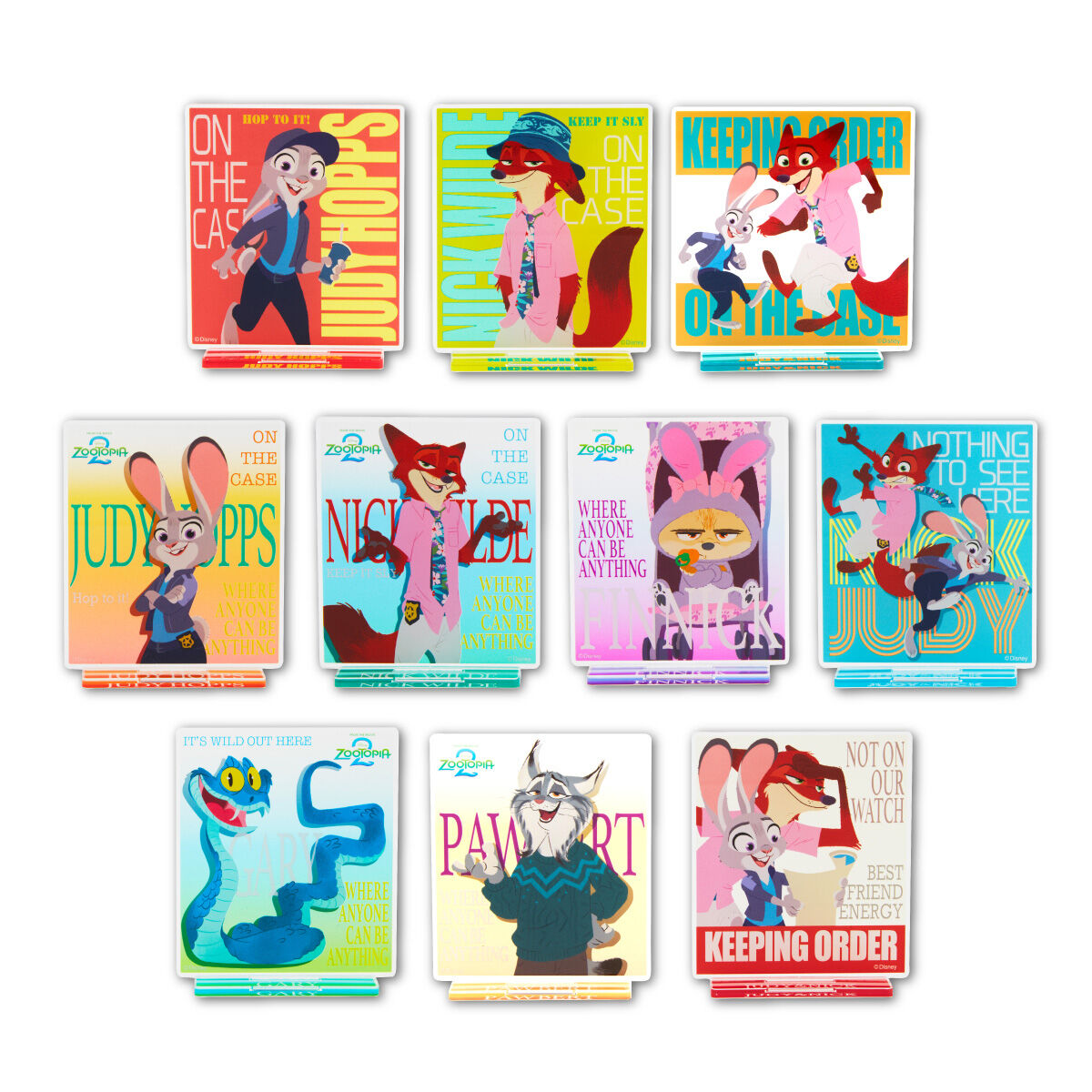 ズートピア２　おまとめセット 公式】ディズニーストア.jp | ズートピア2 フィギュアセット Zootopia2