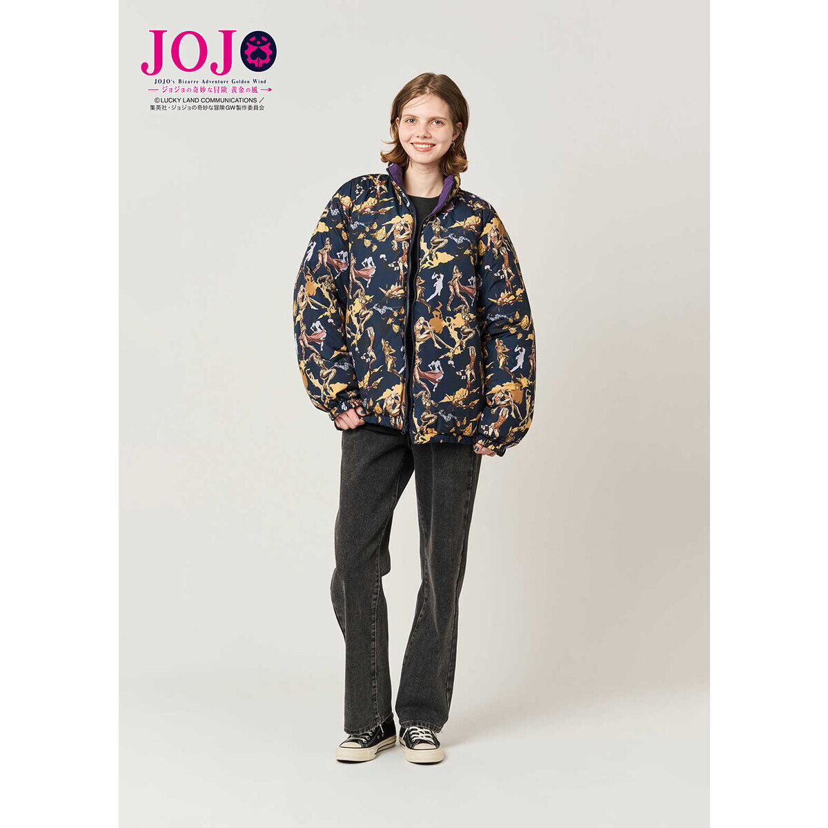 アニメ『ジョジョの奇妙な冒険 黄金の風』 グラニフ リバーシブル