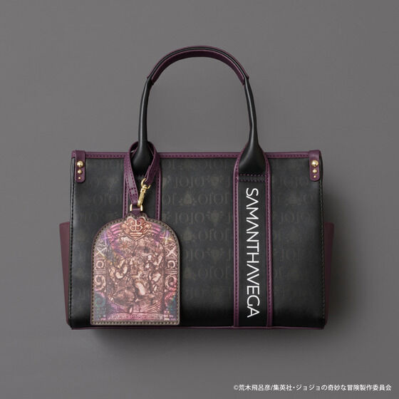 ジョジョの奇妙な冒険 戦闘潮流×SAMANTHAVEGA ロゴテープハンドバッグ
