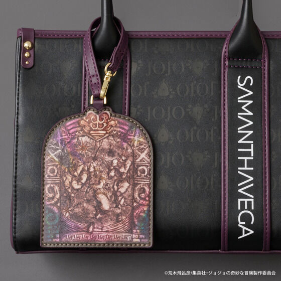 ジョジョの奇妙な冒険 戦闘潮流×SAMANTHAVEGA ロゴテープハンドバッグ
