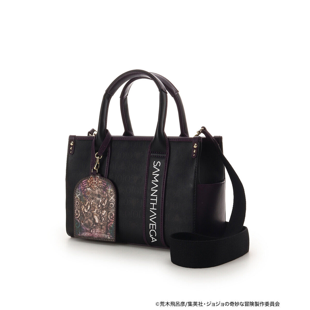 ジョジョの奇妙な冒険 戦闘潮流×SAMANTHAVEGA ロゴテープハンドバッグ