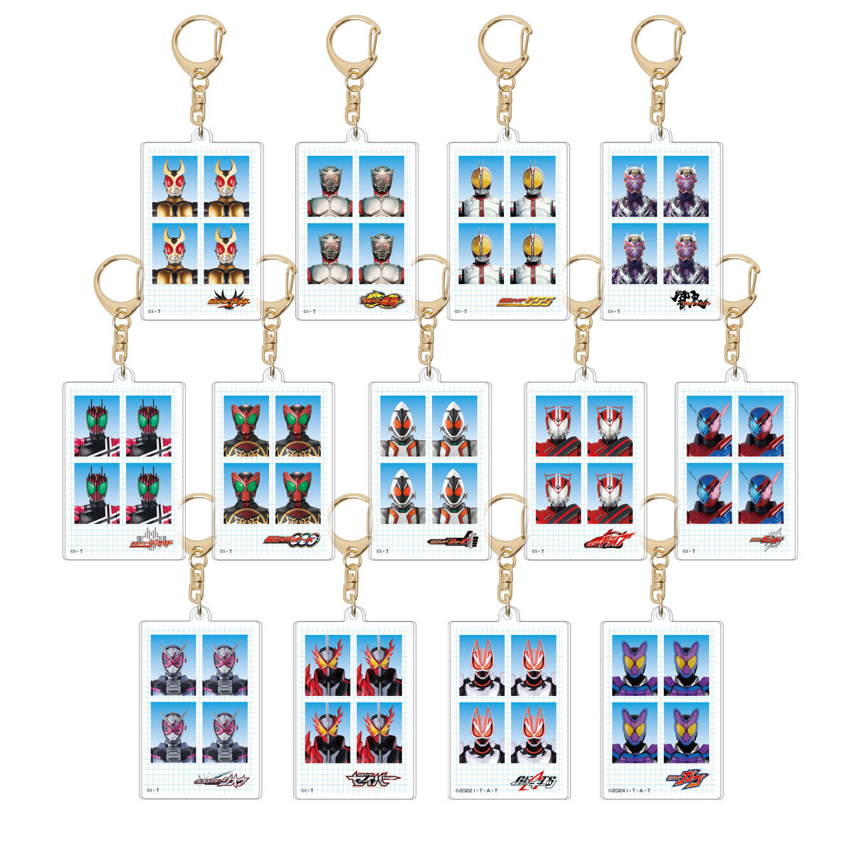 仮面ライダーシリーズ アクリルキーホルダーIDphoto B BOX（13個入り