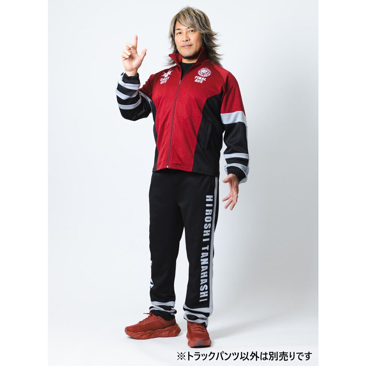 仮面ライダーカブト×棚橋弘至 コラボ トラックパンツ | 仮面ライダー