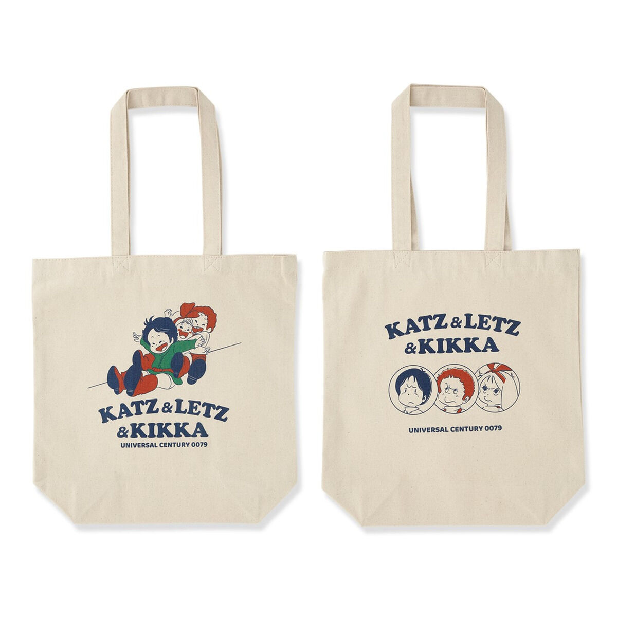 機動戦士ガンダム カツ・レツ・キッカコレクション トートバッグ（全2