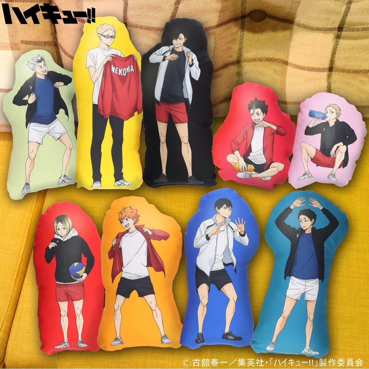 ハイキュー!! ダイカットミニクッション【描き下ろし】（全13種）【26