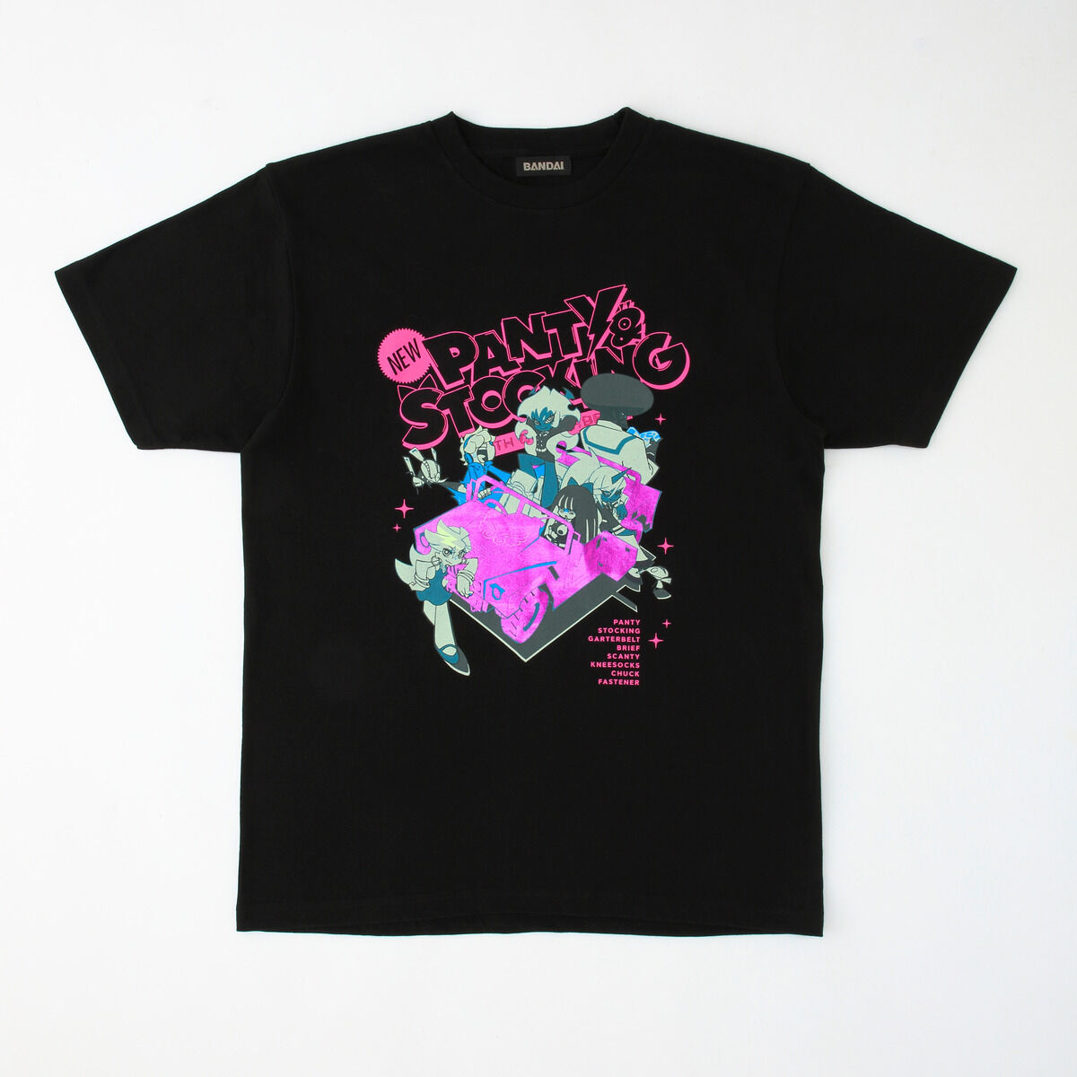 New PANTY ＆ STOCKING with GARTERBELT ティザービジュアル箔プリント