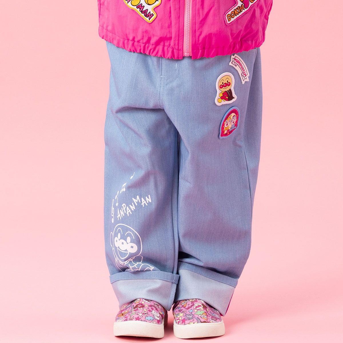 ワッペン付きデニムパンツ | それいけ！アンパンマン ファッション 