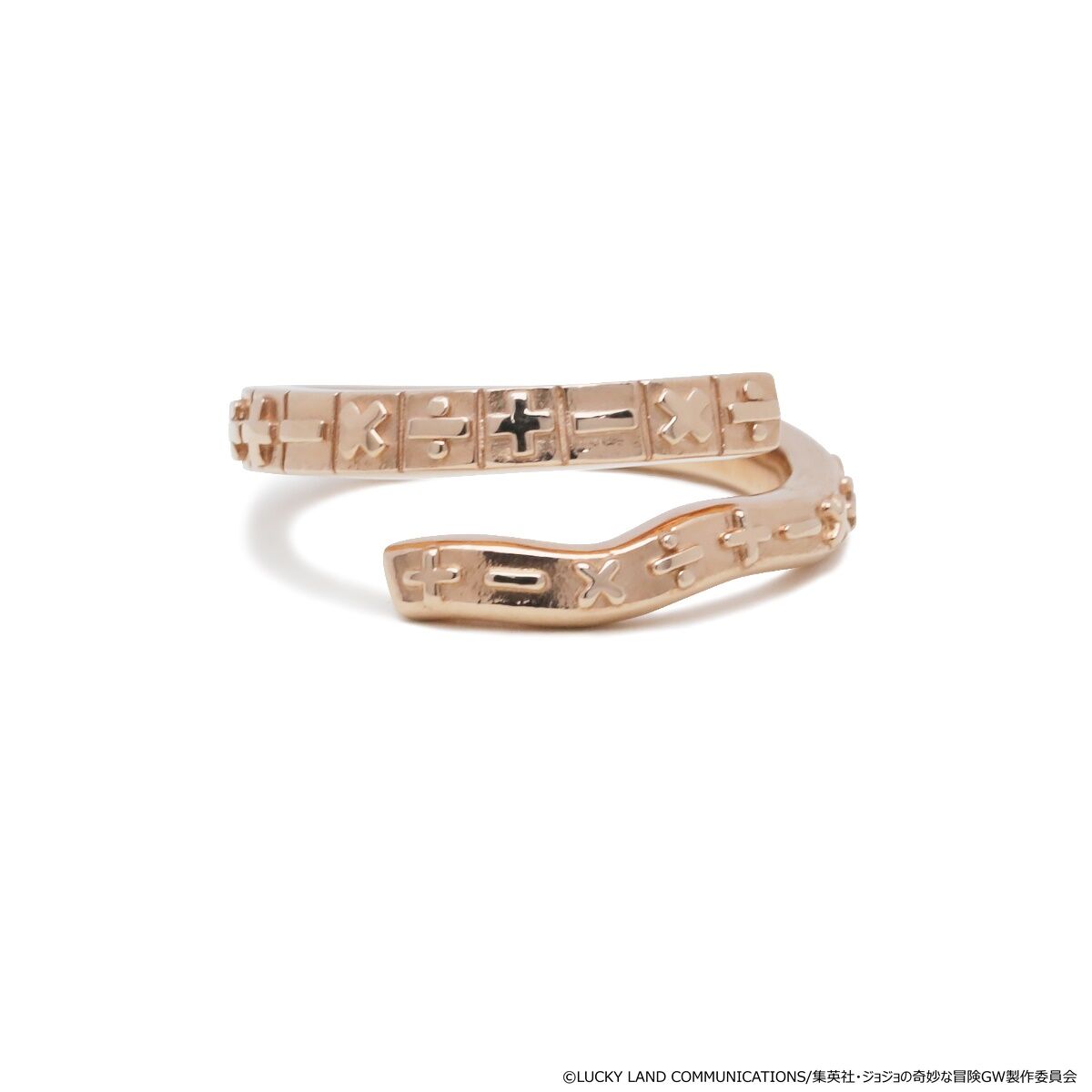 ジョジョの奇妙な冒険 黄金の風 S・P リング JAM  MADE ジョジョの奇妙な冒険 黄金の風×JAM HOME MADE S・Pリング【4月お届け