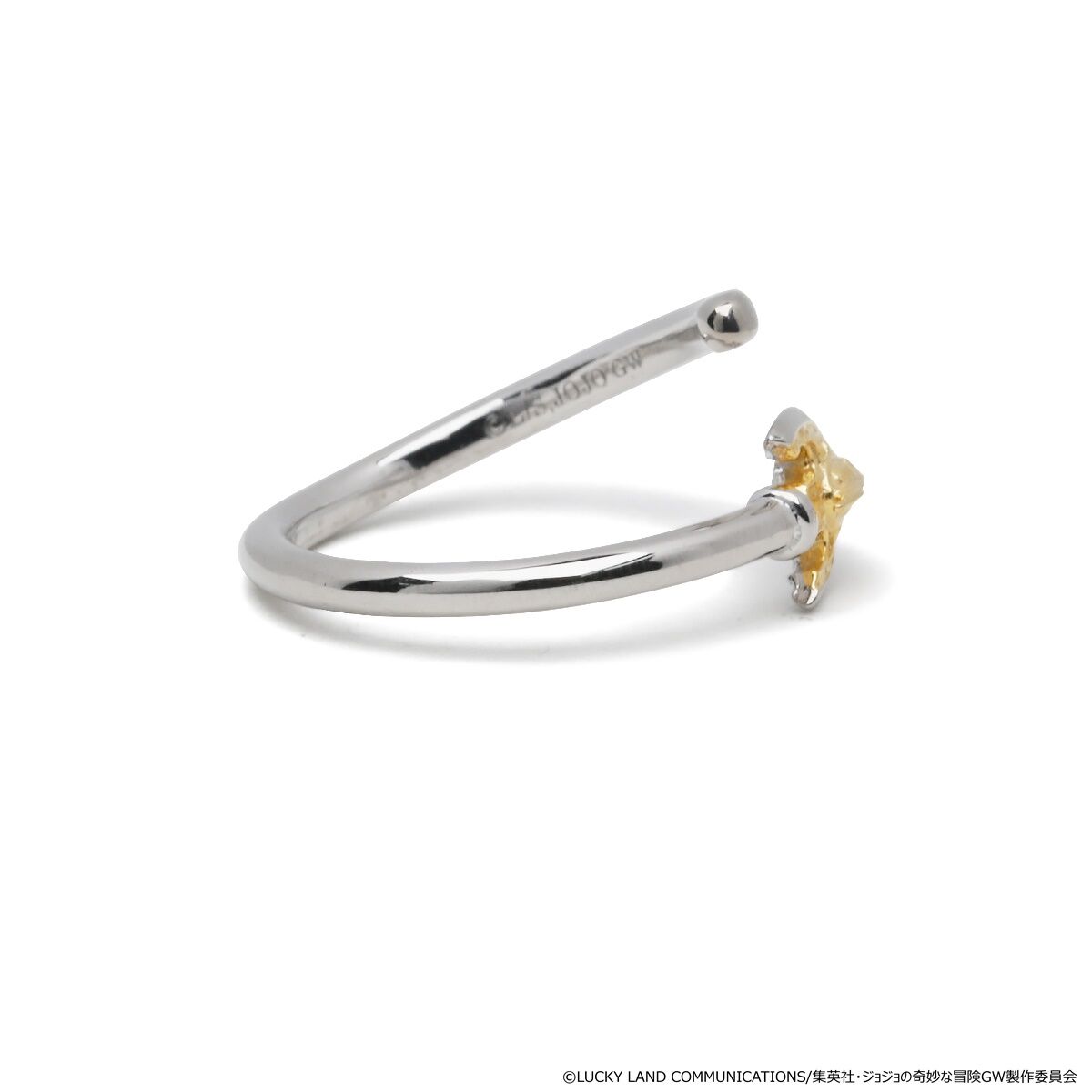 ジョジョの奇妙な冒険 黄金の風×JAM HOME MADE スタンドの矢リング【4