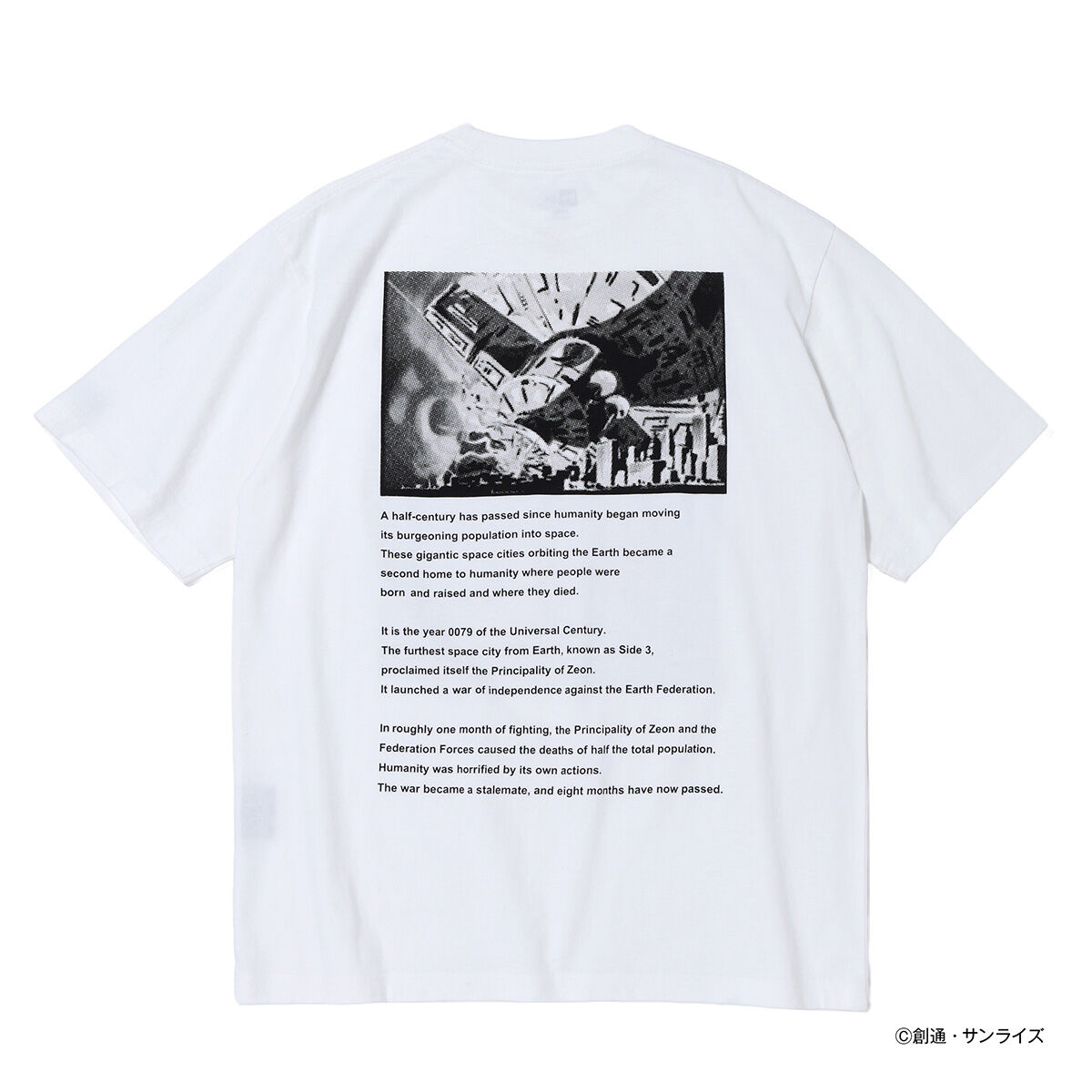 STRICT-G NEW ERA(R)『機動戦士ガンダム』T-SHIRT GUNDAM VS GOUF
