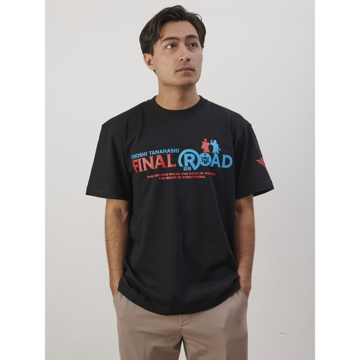 仮面ライダーカブト×棚橋弘至×RealBVoice Tシャツ（黒） | 仮面