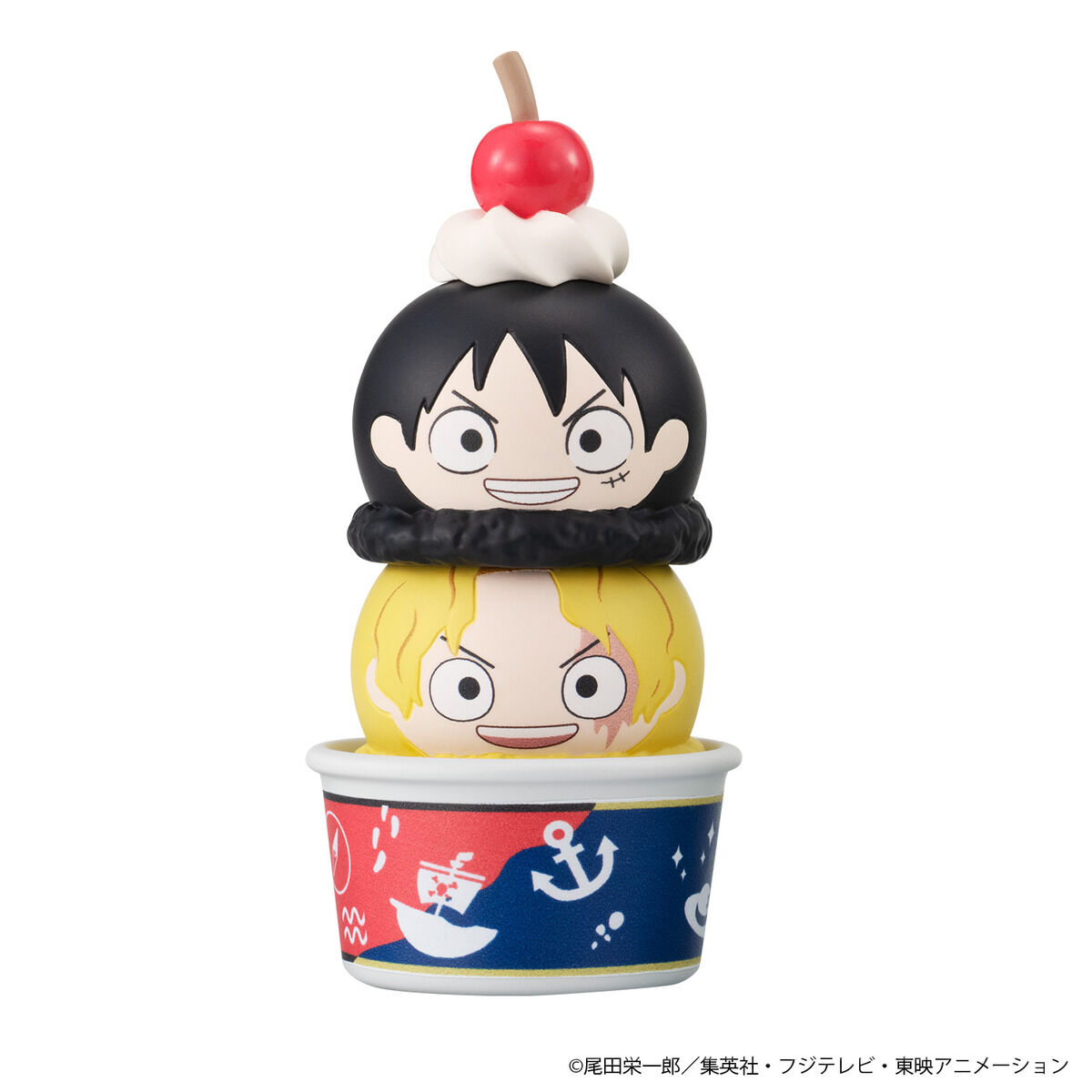 つみちぇん ONE PIECE 【ワッフルコーンカップ付きセット】 | ONE