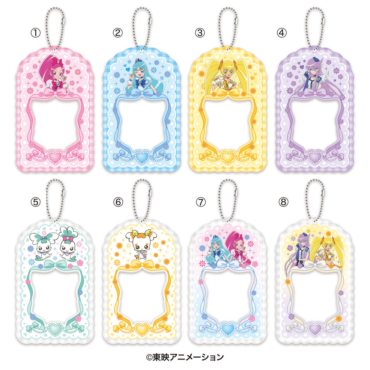 プリキュアカード180枚セット カードファイル2冊・カードポーチ付き ふぉとるだぁハートキャッチプリキュア!(8個入り) | プリキュア