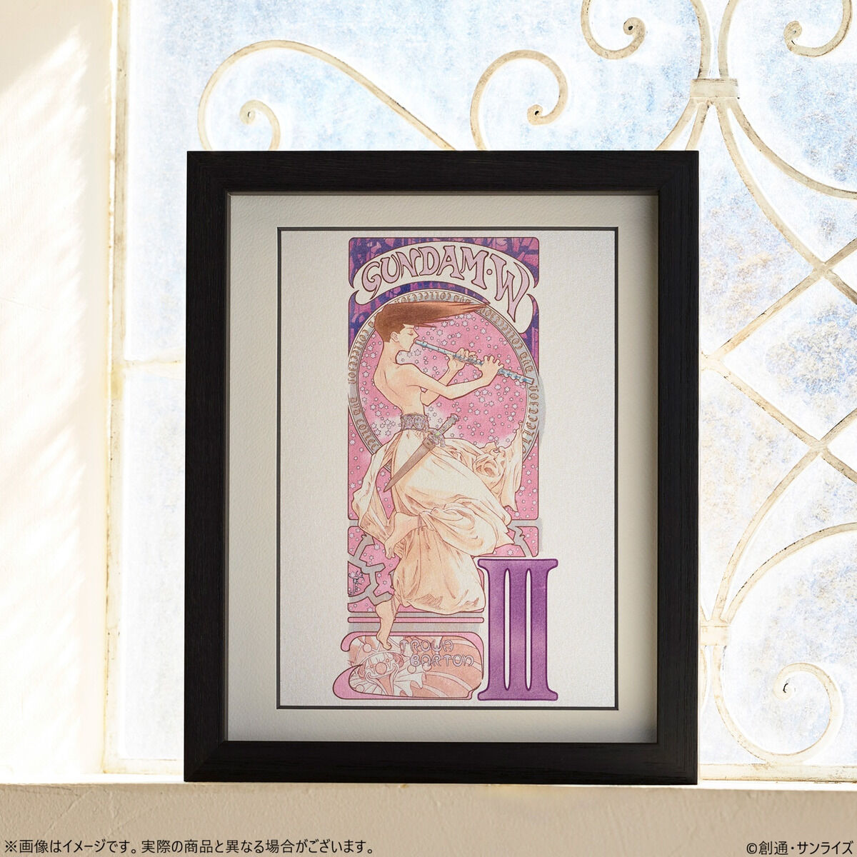 受注生産】新機動戦記ガンダムW 額装アート〈新機動戦記ガンダムW DVD
