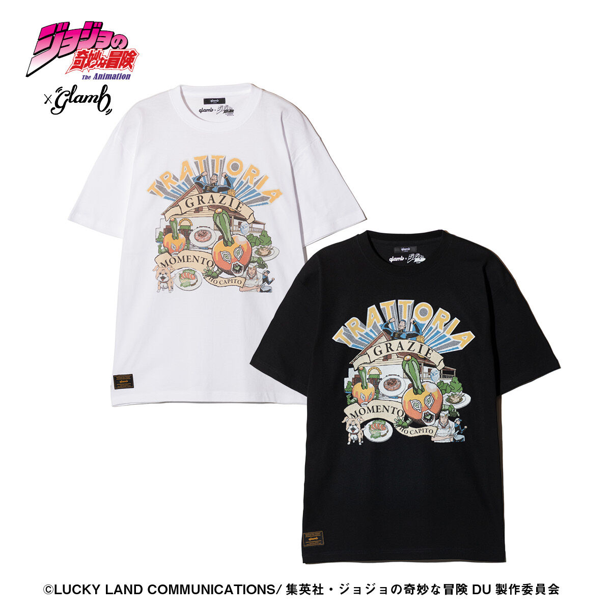 アニメ『ジョジョの奇妙な冒険 ダイヤモンドは砕けない』×glamb